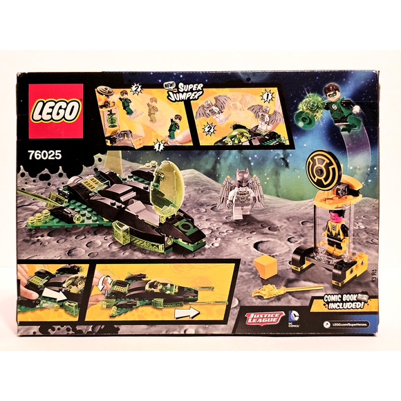 GREEN LANTERN vs SINESTRO Dc Super Heroes LEGO Set #76025 NEW Sealed RETIRED - Picture 7 of 16